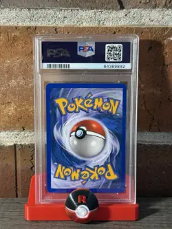 Pokemon 2003 Entei H8 Aquapolis Holo PSA 10 - Image 2