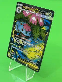 Pokemon Mega Venusaur ex Mega Evolution Ultra Rare Full Art 155/132 NM!!! - Image 3