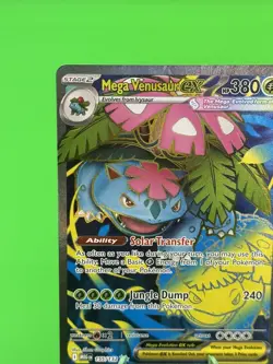 Pokemon Mega Venusaur ex Mega Evolution Ultra Rare Full Art 155/132 NM!!! - Image 4