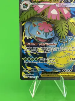 Pokemon Mega Venusaur ex Mega Evolution Ultra Rare Full Art 155/132 NM!!! - Image 5