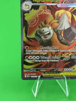 Pokemon Mega Camerupt ex Mega Evolution Ultra Rare Full Art 156/132 NM!!! - Image 5