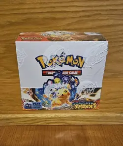 Surging Sparks Pokemon TCG Booster Box 36 Packs New Factory Sealed - Image 1