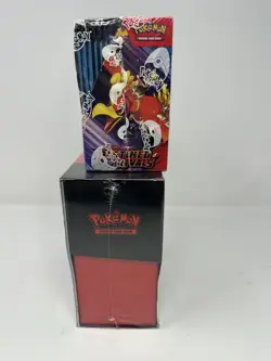 Pokemon TCG Scarlet & Violet Destined Rivals ETB and Booster Box Bundle Lot 2 - Image 2