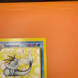 Pokemon TCG Vaporeon 28/64 Jungle Set Non-Holo Rare Unlimited 1999 WOTC LP - Image 5