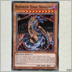 Rainbow Dark Dragon - SDCB-EN008 - Common 1st Edition Yugioh - Image 1