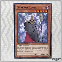 Garbage Lord - WGRT-EN055 - Common Limited 1st Edition Yugioh - Image 1