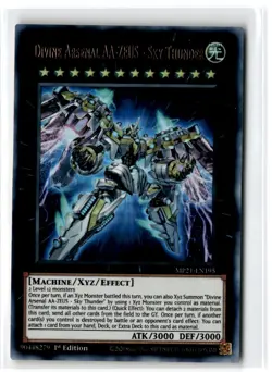 2021 Tin of Ancient Battles Divine Arsenal AA-ZEUS - Sky Thunder #MP21-EN195 - Image 1