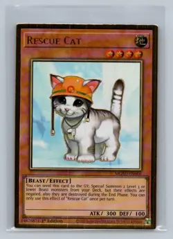 Maximum Gold: El Dorado #MGED-EN006 Rescue Cat - Image 1