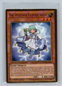 Maximum Gold: El Dorado #MGED-EN016 The Weather Painter Snow - Image 1