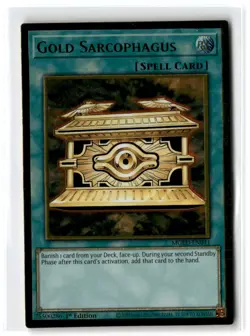 2021 Maximum Gold: El Dorado Gold Sarcophagus #MGED-EN041 Premium Gold Rare - Image 1