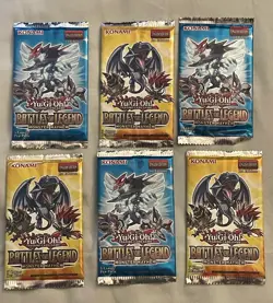 Lot of 6 Yu-Gi-Oh Booster Packs - Battles of Legend: Monster Mayhem Packs - Image 2