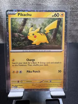 Pokemon Pikachu TCG Card 002/015 McDonald's Happy Meal Dragon Discovery - Image 1