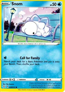 Snom 029/072 - Common - Shining Fates Pokemon Card - Image 1