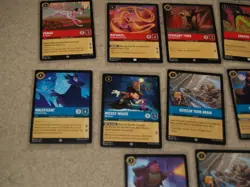 Disney Lorcana TCG CCG 20+ card lot (EN1 204) w/ duplicates - Image 4