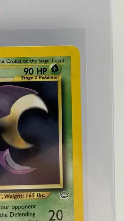 Pokemon TCG Crobat Neo Revelation Holo Rare Card 4/64 Unlimited WOTC Vintage NM - Image 3