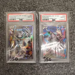 PSA 10 Consecutive Dialga Palkia CP2 Legendary Shine Collection Pokemon Card - Image 1