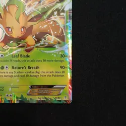 Pokemon Leafeon EX Holo Ultra Rare Card 10/83 XY Generations TCG - Image 2