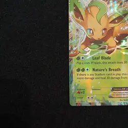 Pokemon Leafeon EX Holo Ultra Rare Card 10/83 XY Generations TCG - Image 3