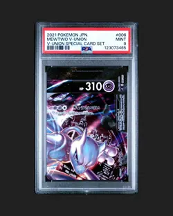 3x PSA 10 1x PSA 9 Mewtwo V-UNION Special Card Set Sword & Shield SP5 Japanese - Image 2