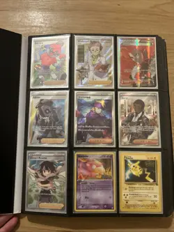 Pokemon Card Binder Collection 12 pages of mint cards with bonus cards (OFFERS!) - Image 3
