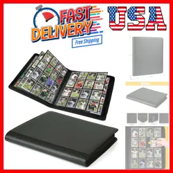 Ringless Trading Card Binder - 1024 Capacity, 16 Side-Loading Pockets per Pag... - Image 1