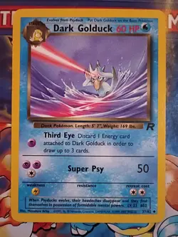 Dark Golduck 37/82 - Uncommon 2000Team Rocket Set Pokemon Card - Image 1