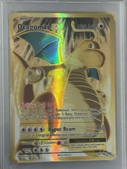 2016 Pokemon XY Dragonite EX Evolutions Mint 9 PSA Graded Card Holo Rare #106 - Image 3