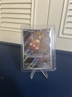 Pokemon Stunfisk Holo Card TCG 202/191 Sv08: Surging Sparks. - Image 1
