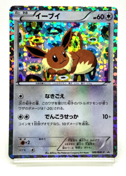 Eevee Eevee Collection Black & White 2012 189/BW-P Holo MP Japanese Pokemon Card - Image 1