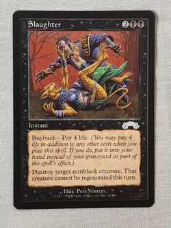NM Slaughter Exodus Mtg Magic the Gathering - Image 1