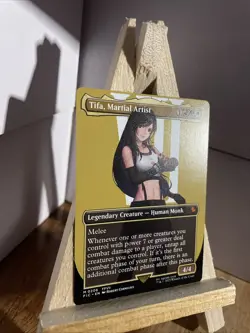 Tifa, Martial Artist (Borderless) Regular Mythic 206 MTG Commander Final Fantasy - Image 3
