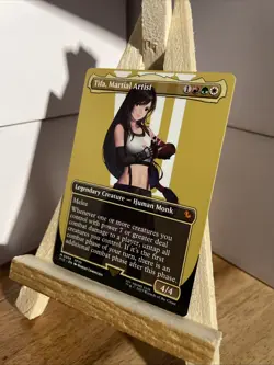 Tifa, Martial Artist (Borderless) Regular Mythic 206 MTG Commander Final Fantasy - Image 4