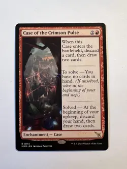 Case of the Crimson Pulse - MTG Murders at Karlov Manor - NM - Image 1