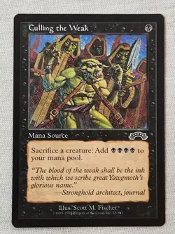 NM Culling the Weak Exodus Mtg Magic the Gathering - Image 1