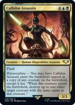 MTG English Callidus Assassin (Surge Foil) NM Foil - Image 1