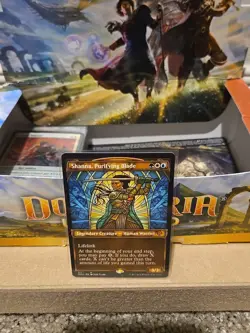 Shanna, Purifying Blade - 317 Mythic Showcase Magic Dominaria United MTG - Image 1