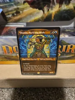 Shanna, Purifying Blade - 317 Mythic Showcase Magic Dominaria United MTG - Image 2