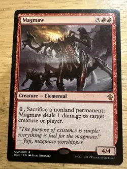 Magmaw 62 Rare Duel Decks: Zendikar vs. Eldrazi DDP MTG - Image 1