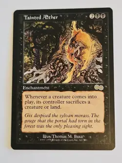 MTG Magic the Gathering English Urza's Saga Tainted Aether NM - Image 1