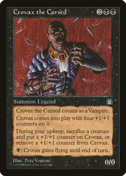 Crovax the Cursed Stronghold HP MTG - Image 1