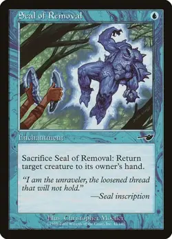 2x Seal of Removal Nemesis HP MTG - Image 1
