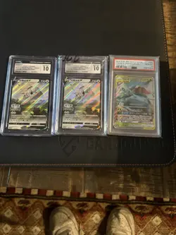 Pokemon and Dragonball Collection Binder And Slabs - Image 1