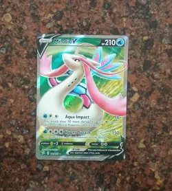 Milotic v (Full Art) Ultra Rare Rebel Clash 179/192 Pokemon Tcg Nm-M Condition - Image 1