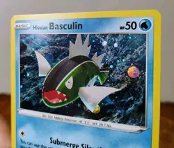 POKEMON HISUIAN BASCULIN SWSH273 COSMOS HOLO BLACK STAR PROMO LP - Image 3