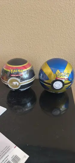 Pokemon TCG - 2023 Pokeball Tins 2 Pack •NEW •SEALED• - Image 1