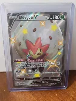 POKEMON ELDEGOSS V SWSH084 BLACK STAR PROMO NEAR MINT - Image 3