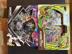Pokemon TCG Arceus V Figure Collection Box and Kleavor VStar Premium Collection - Image 1
