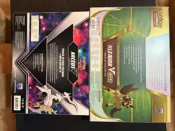 Pokemon TCG Arceus V Figure Collection Box and Kleavor VStar Premium Collection - Image 3