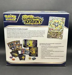 ✨Surging Sparks✨ ETB English Factory Sealed Pokemon TCG Scarlet & Violet - Image 3