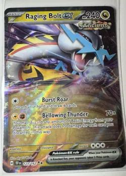 Raging Bolt Ex #123 Pokemon Temporal Forces - Image 1